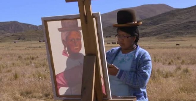 La Mona Lisa indígena de Bolivia