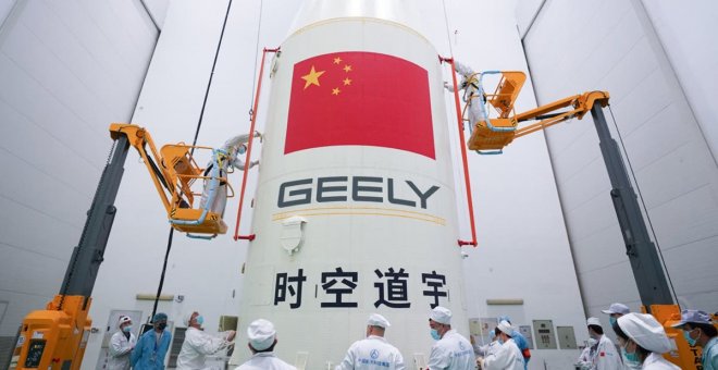 El gigante chino Geely lanza nueve satélites de órbita baja para sus coches autónomos