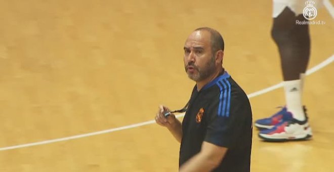 El Real Madrid se prepara para el partido contra el Baskonia