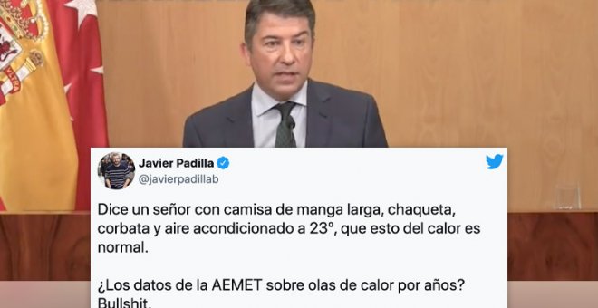 El negacionismo climático del PP de Ayuso en plena ola de calor indigna en las redes: "Recuerda a los hilillos de plastilina de M. Rajoy"