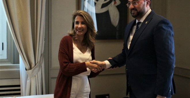 Barbón cierra con su entrevista con Raquel Sánchez la ronda de contactos con los ministerios