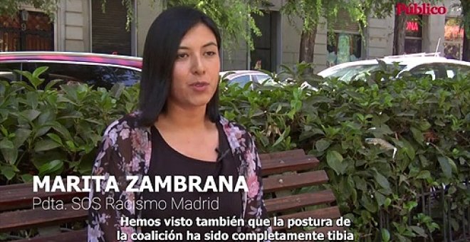 Marita Zambranda, sobre la masacre de Melilla