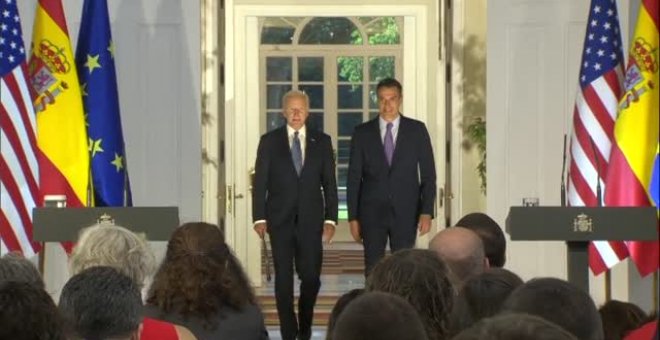 Sánchez y Biden acuerdan aumentar la presencia militar de Estados Unidos en Rota