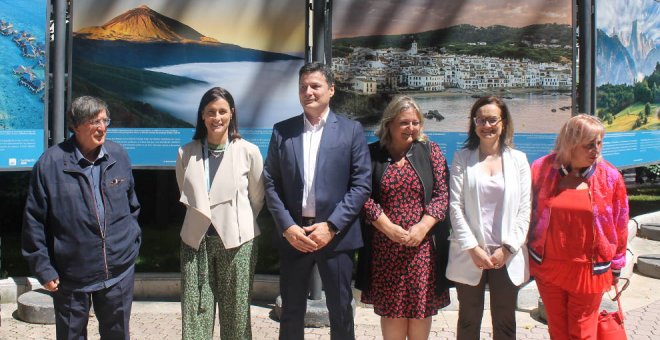 La muestra 'Cambio Climático', de la Fundación AXA, estará en la Alameda de Oviedo hasta el 4 de septiembre