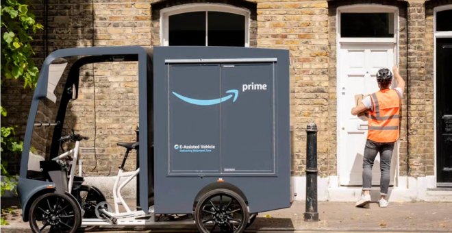 Amazon utilizará bicicletas eléctricas para reemplazar a sus furgonetas de reparto