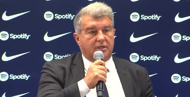 Laporta reconoce que cenó con Mendes, pero no aclara si le ofreció a Cristiano Ronaldo