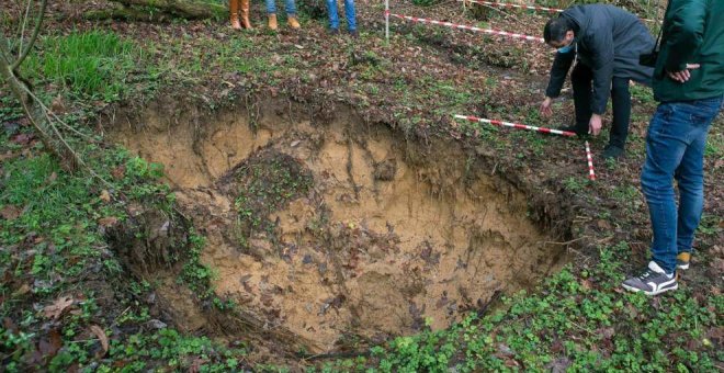 Iniciado el procedimiento para sancionar a la Junta Vecinal de Igollo y FNYN por las obras junto a la Cueva de El Juyo