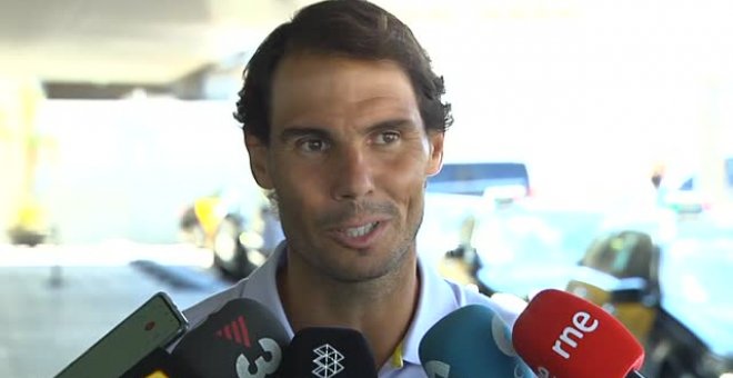 Nadal: "Esta lesión no me va a impedir llegar bien al US Open a nivel físico"