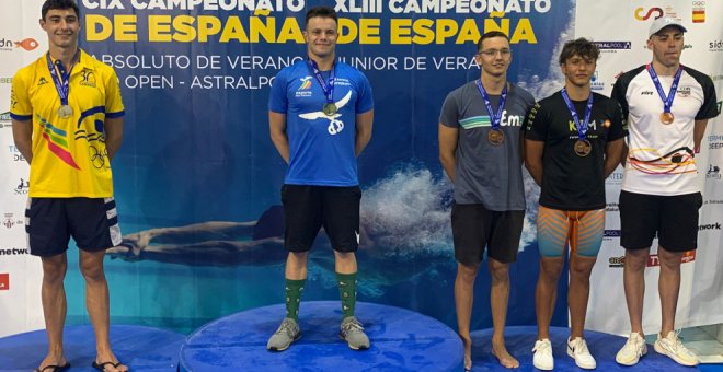 Joaquín Pardo arranca el Campeonato de España absoluto/Junior con una medalla de plata