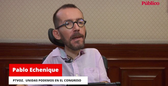 Pablo Echenique sobre un posible adelanto electoral: "Estamos preparados siempre, pase lo que pase, pero creo que no va a pasar"