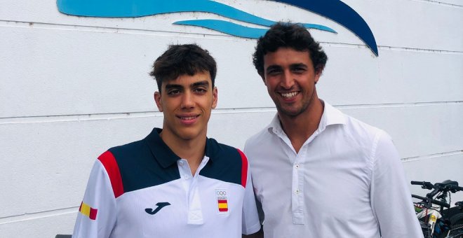 El nadador torrelaveguense Teo del Riego irá al Festival Olímpico de la Juventud Europea con la Selección Española