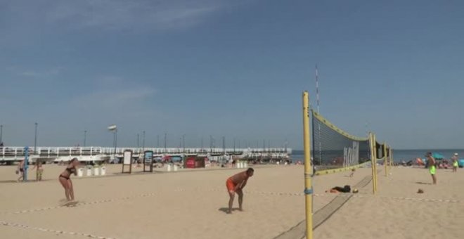 A las playas de Polonia para aguantar el calor