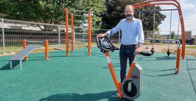 El gimnasio al aire libre de Sierrapando entrará en funcionamiento "en unos días"