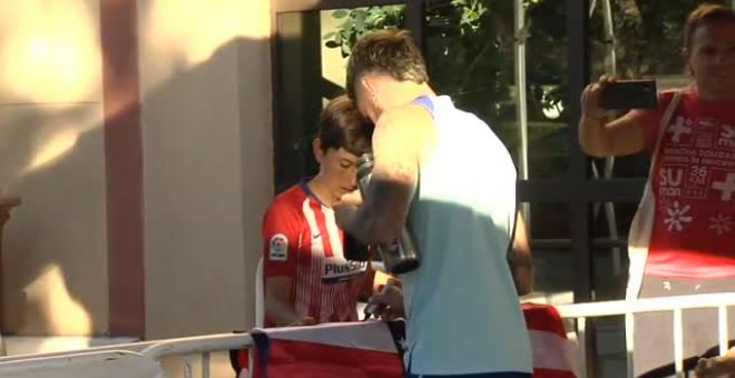 El Atleti da por finalizada su pretemporada en Los Ángeles de San Rafael