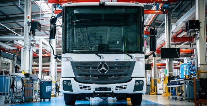 Arranca la producción del camión eléctrico Mercedes eEconic en la fábrica de Wörth