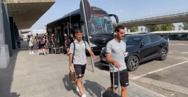 El Betis pone rumbo a Inglaterra