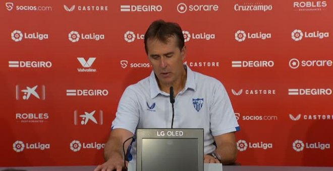 Lopetegui: "Esto no se trata de merecimientos, se trata de goles"