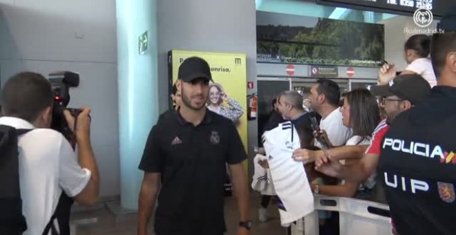 El Real Madrid ya está en Vigo para jugar contra el Celta