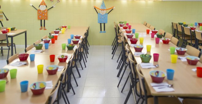 El precio del comedor en los colegios públicos cántabros tendrá un tope de 5,5 euros al día