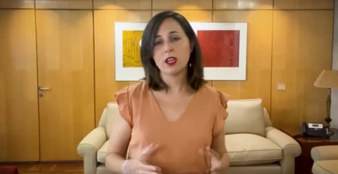 Ione Belarra presiona al PSOE: "Hay que poner ya un límite a las hipotecas de tipo variable"