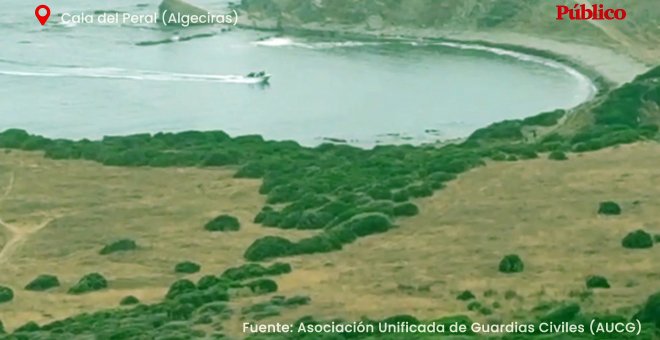 Motos de agua para introducir migrantes en el Estrecho