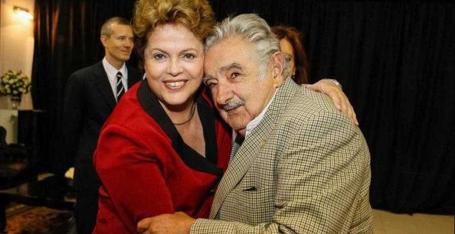 Pepe Mujica y Dilma Rousseff: "Nosotros nunca bajamos la cabeza"