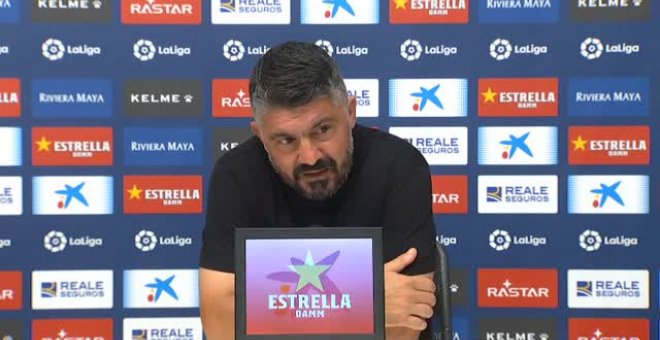 Gattuso: "No se puede ir al supermercado y pedir 20 euros de experiencia. Hay que mejorar esto"