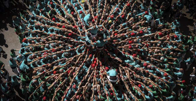 Els Castellers de Vilafranca destronen la Vella de Valls i s'imposen en el Concurs de Castells de Tarragona