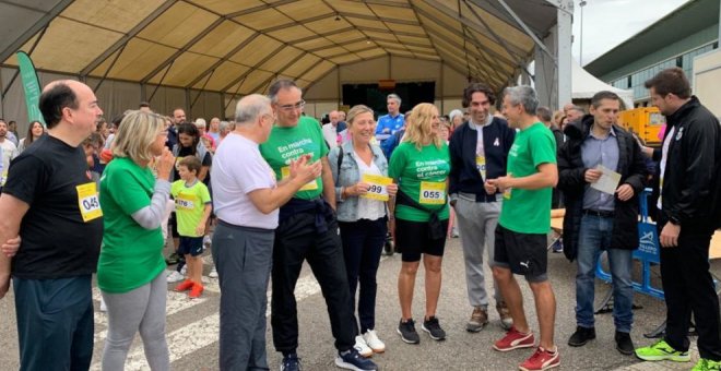 Celebrada la I Marcha contra el Cáncer El Pilar en el municipio