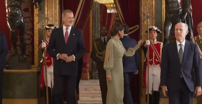 La renovación del Poder Judicial, en todos los corrillos de la recepción en el Palacio Real por la Fiesta Nacional