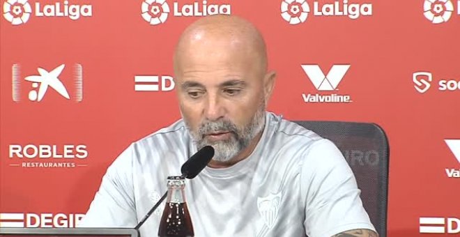 Sampaoli: "Lo más importante son los futbolistas. Van a salir"