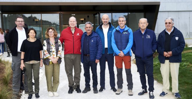 El día de "emoción y felicidad" de Alberto de Mónaco en Cantabria