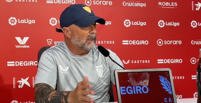 Sampaoli: "Se mejoró el estado de ánimo porque ganar mejora y a veces inclusive confunde"