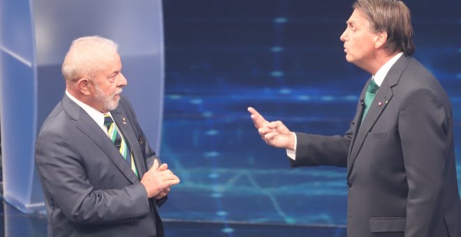Crispación y ataques personales: el tenso debate entre Lula y Bolsonaro en la pugna por la Presidencia de Brasil
