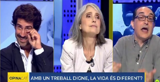 "¡Es mi héroe!": los tuiteros celebran el contundente discurso de un tertuliano contra "la propaganda del sistema capitalista"