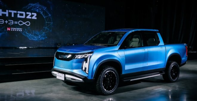 Foxtron Model V, la pick-up eléctrica de Foxconn se presenta en sociedad