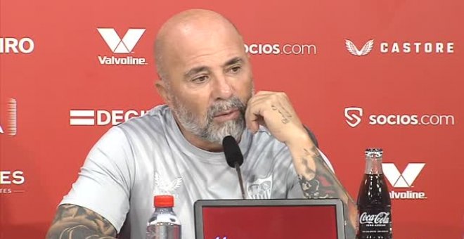 Sampaoli: "El Rayo es un equipo muy consolidado, nosotros estamos en proceso"