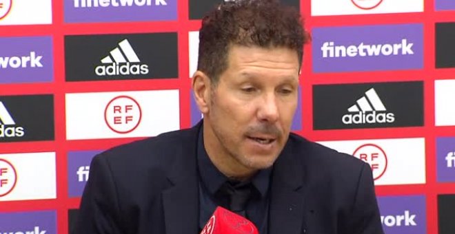 Simeone: "Necesitamos recuperar la ilusión"