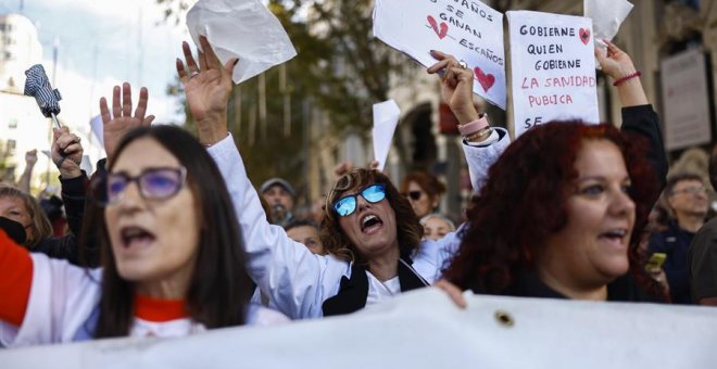 Así te hemos contado en directo la manifestación en defensa de la sanidad pública en Madrid