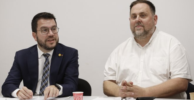 Junqueras liga pactar los presupuestos con el PSC a reformar el delito de malversación