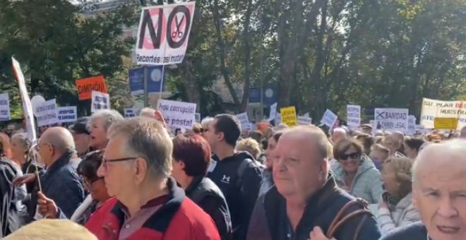 "Lo que están haciendo con la sanidad es una injusticia, un atropello y una maldad"