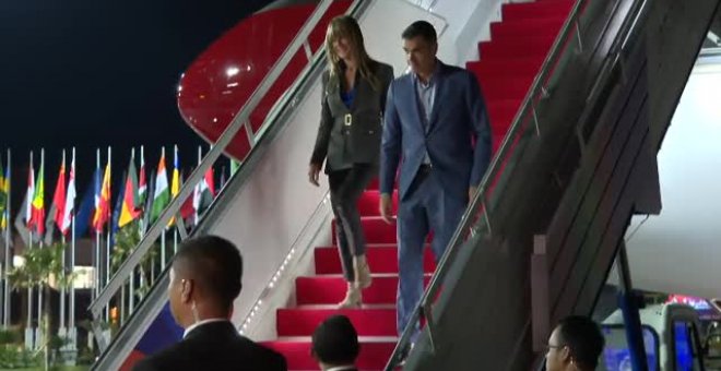 Sánchez aterriza en Bali para participar en la cumbre de líderes del G20