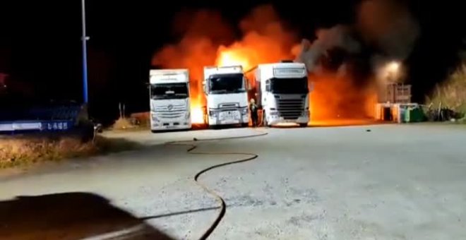 Normalidad y sin apenas incidentes el primer día del paro del transporte