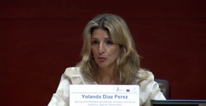 Yolanda Díaz asegura que "la propuesta sanitaria de Feijóo es la que hemos visto en Madrid"