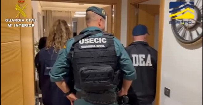 10 detenidos de la mayor organización de suministro de hachís en España