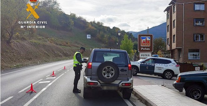 La Guardia Civil formuló 122 denuncias durante la fiesta del Orujo