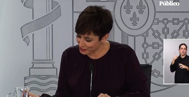 Isabel Rodríguez, sobre la visita de Felipe VI a Catar: "Es muy correcto que el rey acompañe a la Selección"