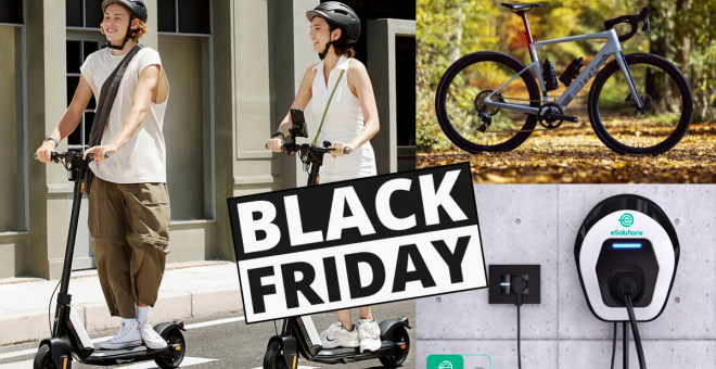 Las mejores ofertas del Black Friday en movilidad eléctrica: patinetes, bicicletas, baterías...