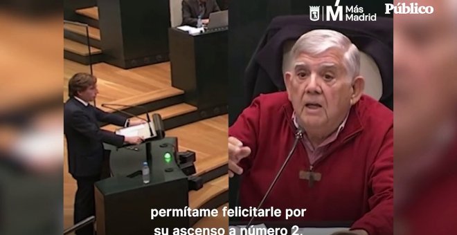 Almeida carga contra el concejal de Más Madrid Félix López-Rey por su edad