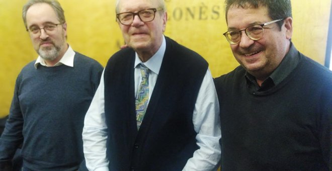 Pere Gimferrer recibe el Premio Giménez-Frontín por su labor en la concordia entre culturas